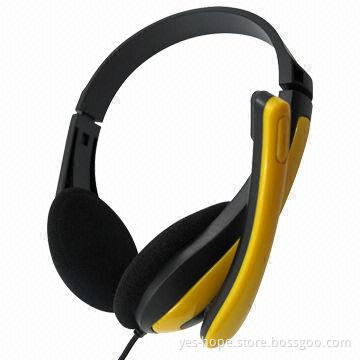 Handsfree Headphone with 32 Ohms/2.2kΩ Impedance and 2 x 40mm Mylar Speaker
